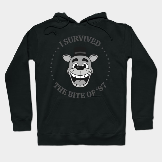 FNAF - Five Nights at Freddy's - the bite of '87 Hoodie by KUKUL